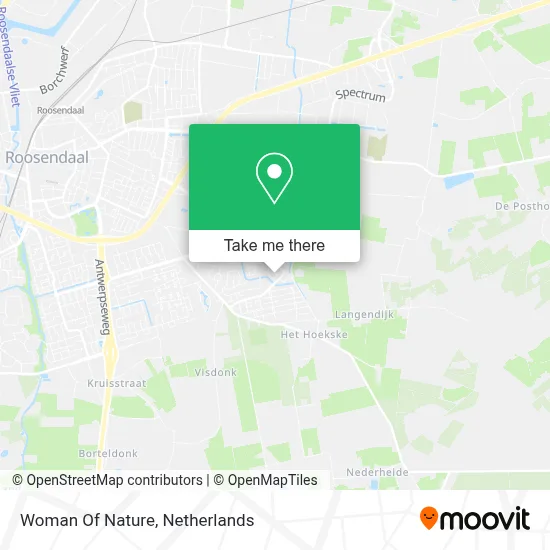 Woman Of Nature map