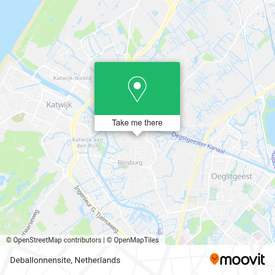 Deballonnensite map