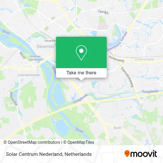 Solar Centrum Nederland map