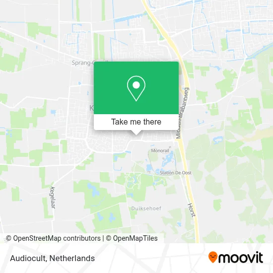 Audiocult map