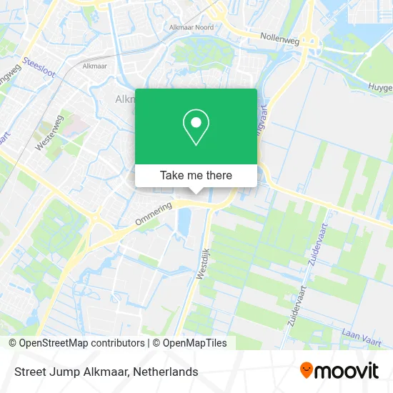 Street Jump Alkmaar map