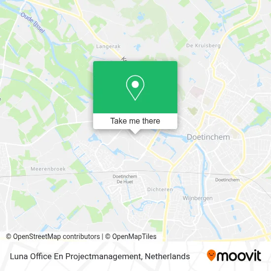 Luna Office En Projectmanagement map