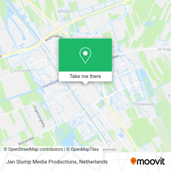 Jan Slump Media Productions map