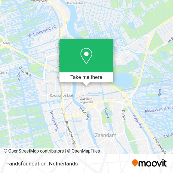 Fandsfoundation map