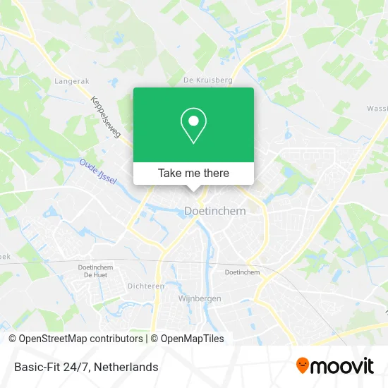 Basic-Fit 24/7 Karte
