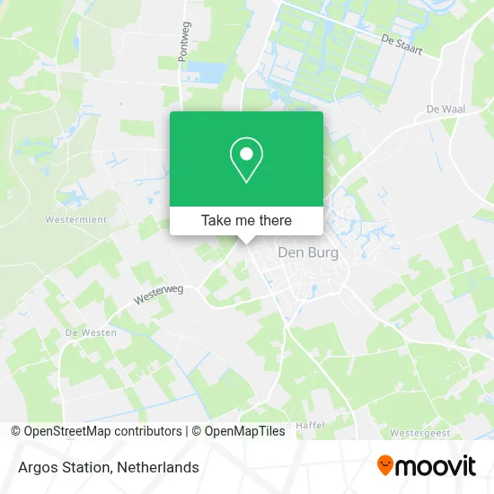 Argos Station map