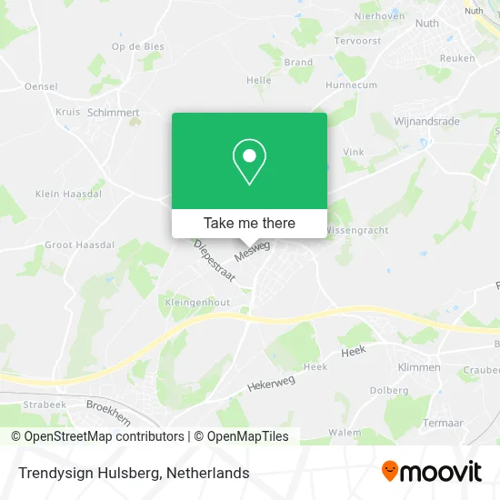 Trendysign Hulsberg map
