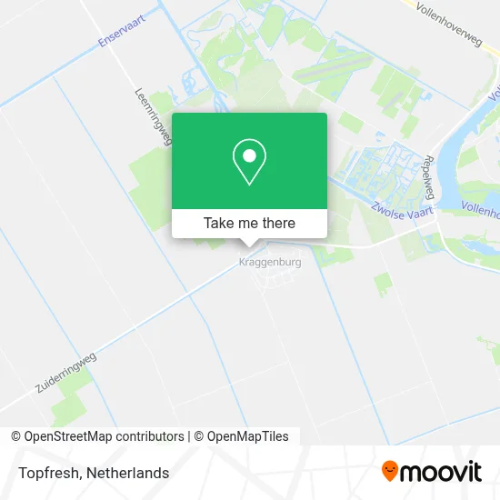 Topfresh map
