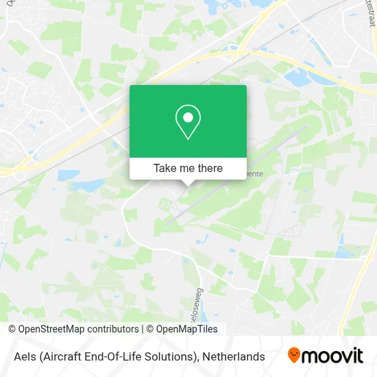 Aels (Aircraft End-Of-Life Solutions) map