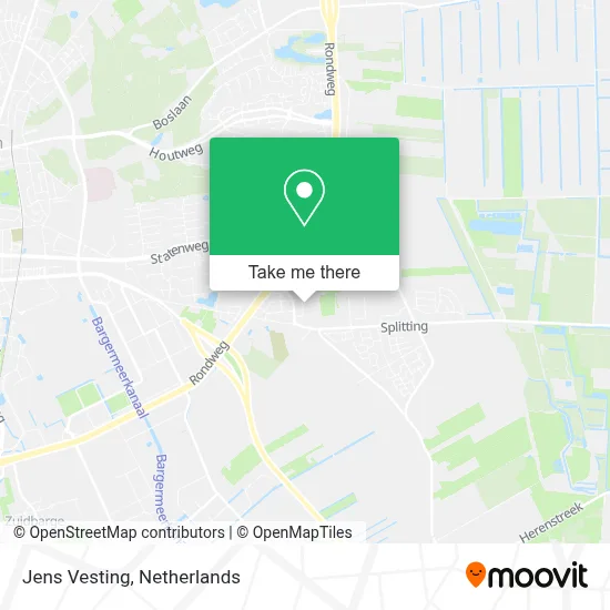 Jens Vesting map