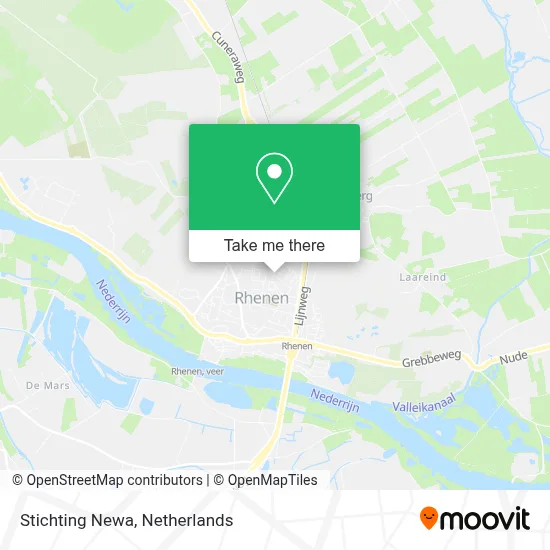 Stichting Newa map