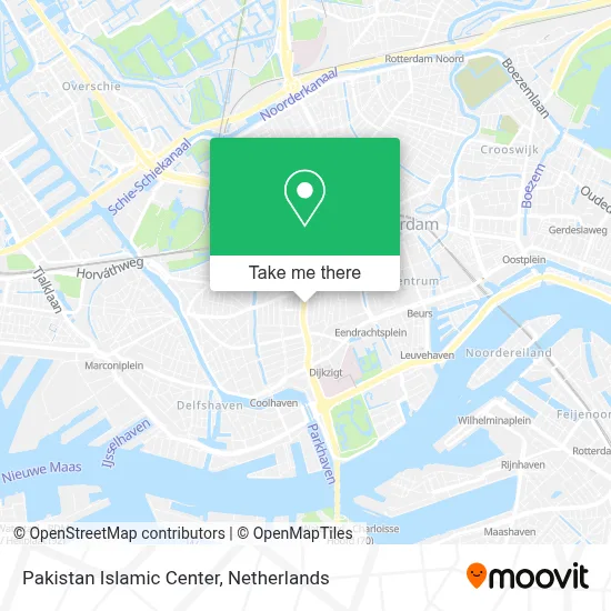 Pakistan Islamic Center map