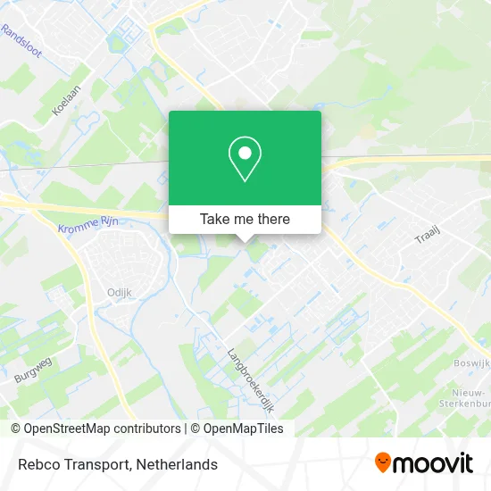 Rebco Transport map