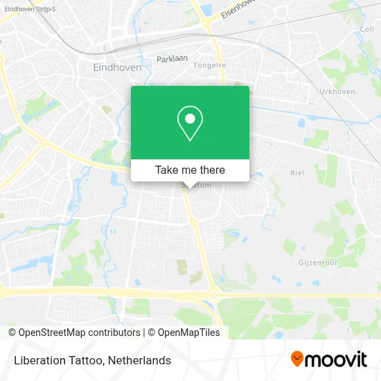 Liberation Tattoo map
