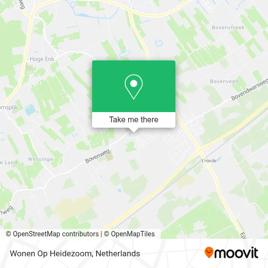 Wonen Op Heidezoom map