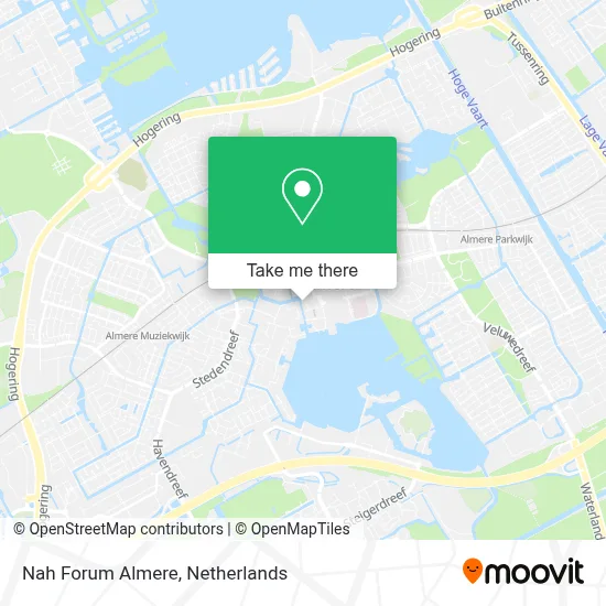 Nah Forum Almere map