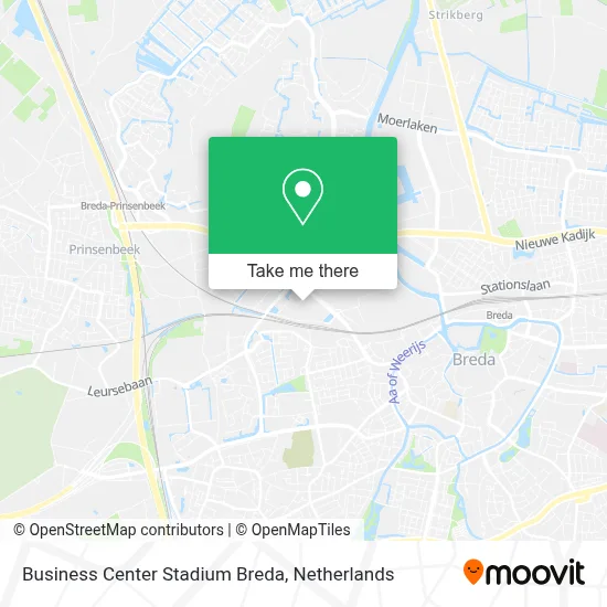 Business Center Stadium Breda map