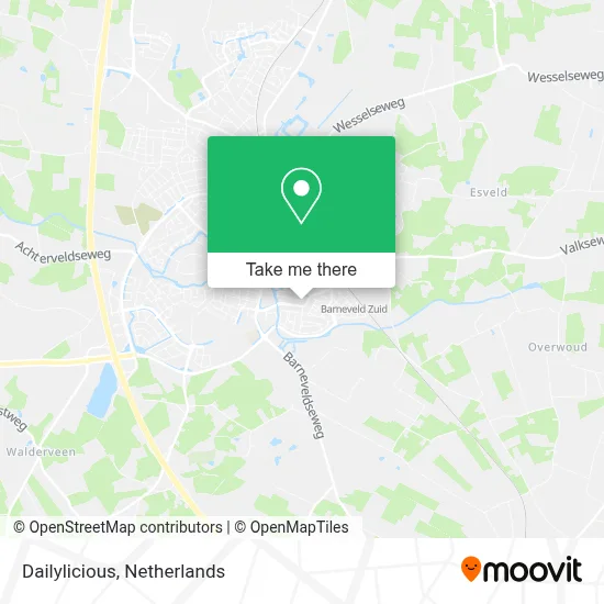 Dailylicious map