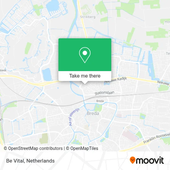 Be Vital map