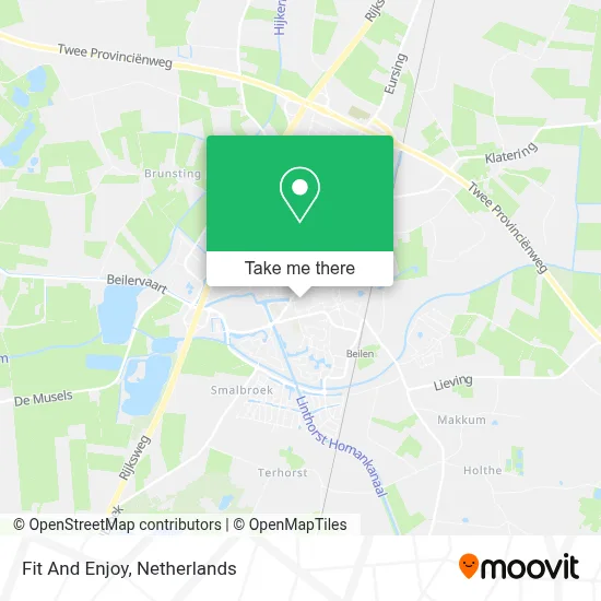 Fit And Enjoy map