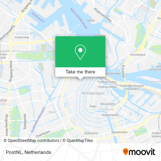 Postnl map