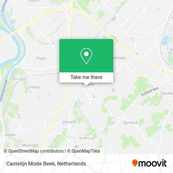 Castelijn Mode Beek Karte