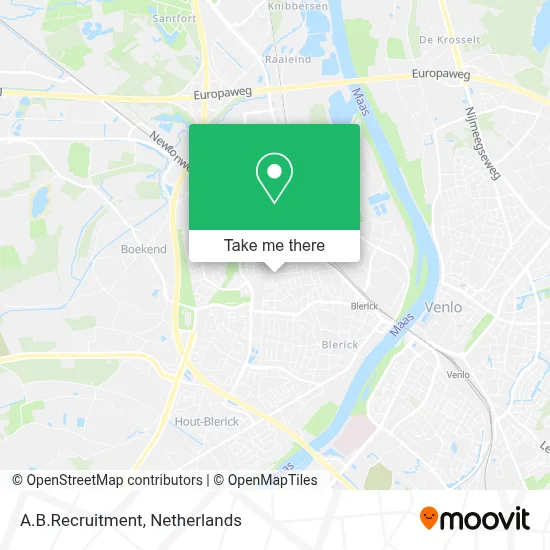 A.B.Recruitment map