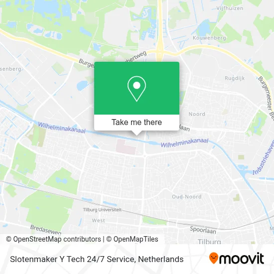 Slotenmaker Y Tech 24 / 7 Service Karte