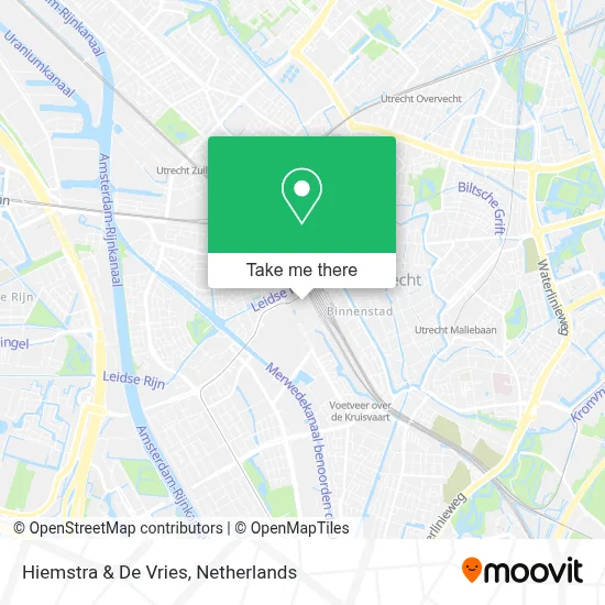 Hiemstra & De Vries map
