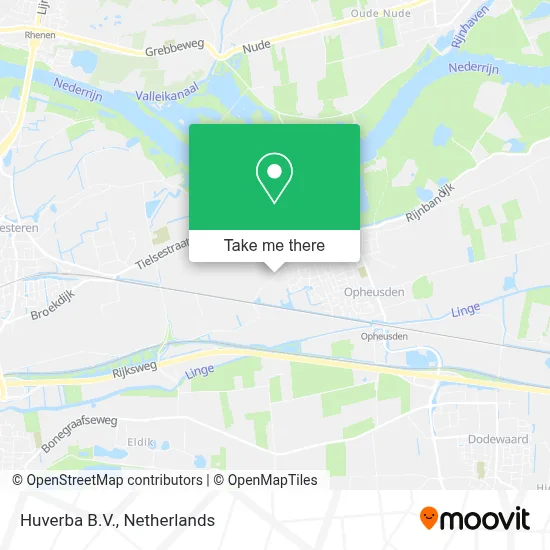 Huverba B.V. map
