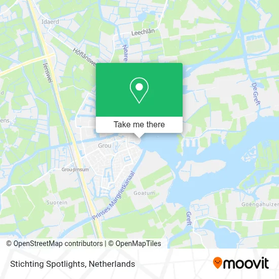 Stichting Spotlights map