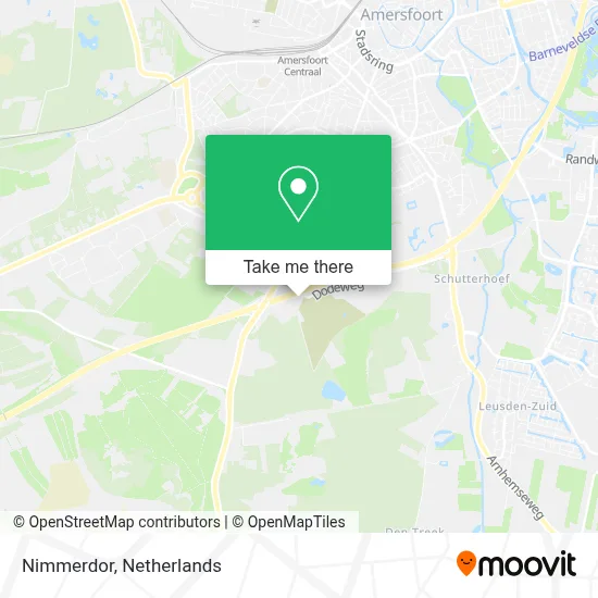 Nimmerdor map