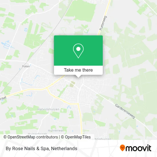 By Rose Nails & Spa map