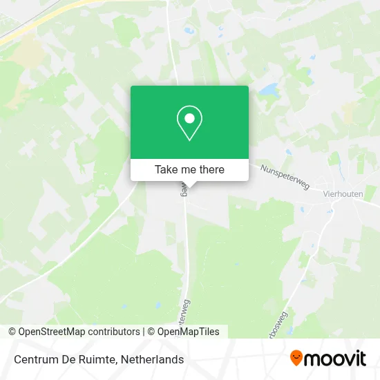 Centrum De Ruimte map