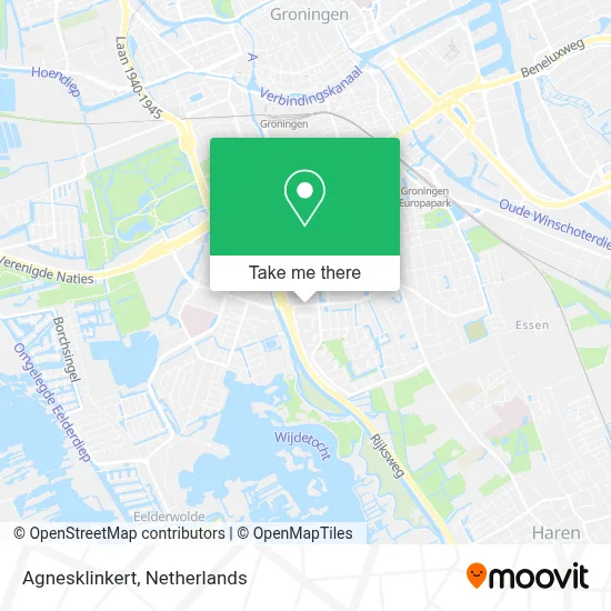 Agnesklinkert map