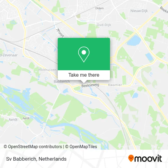 Sv Babberich map