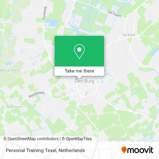 Personal Training Texel map