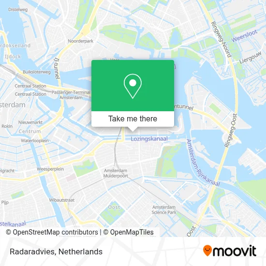Radaradvies map
