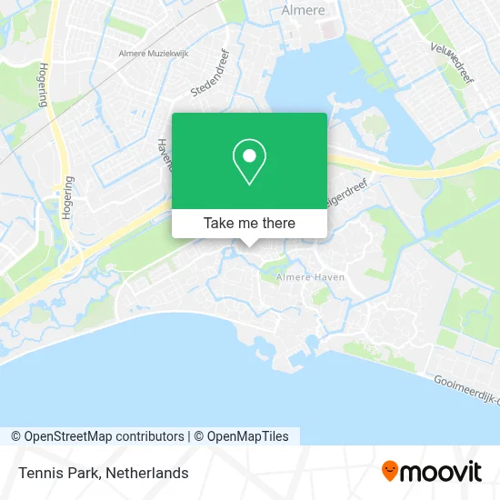Tennispark map