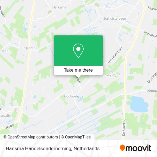 Hansma Handelsonderneming Karte
