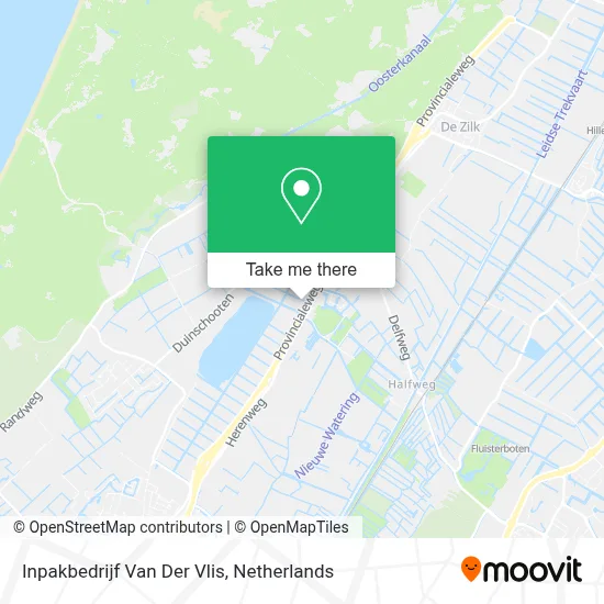 Inpakbedrijf Van Der Vlis map