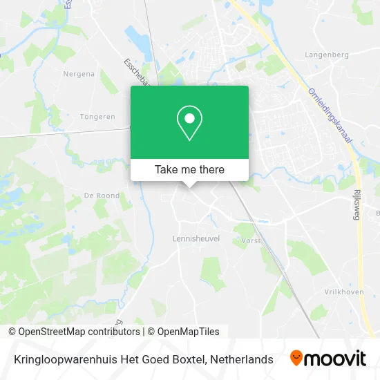 Kringloopwarenhuis Het Goed Boxtel map