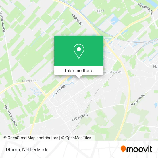 Dbiom map