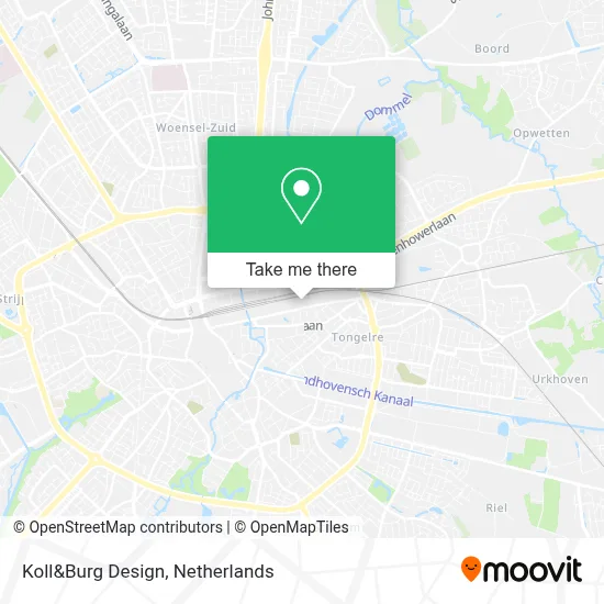 Koll&Burg Design map
