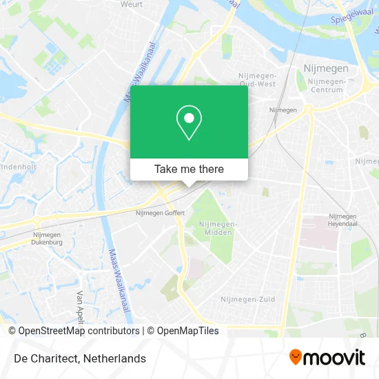 De Charitect map