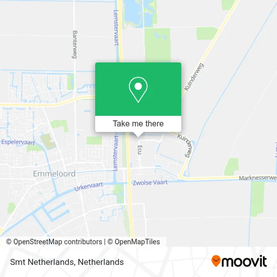 Smt Netherlands map