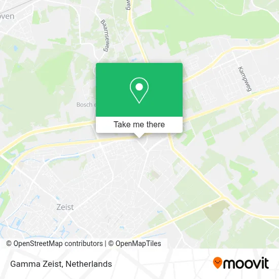 Gamma Zeist map