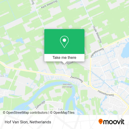 Hof Van Sion map