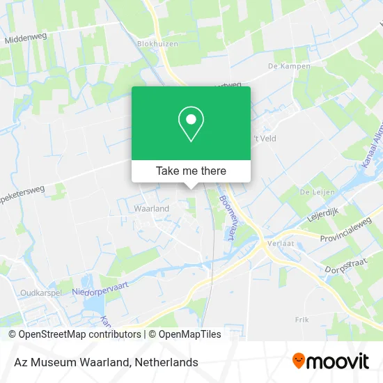 Az Museum Waarland map