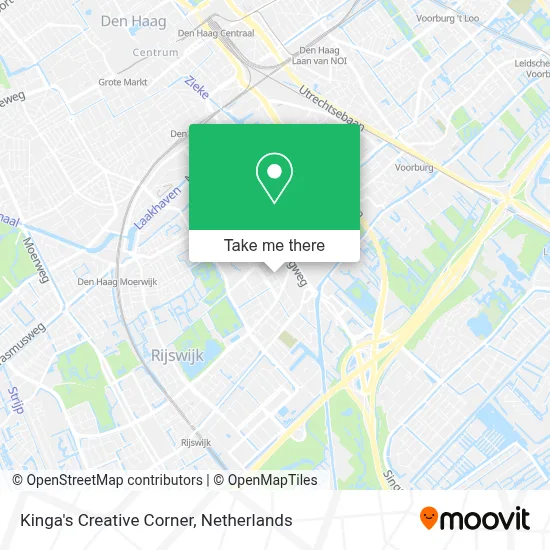 Kinga's Creative Corner map